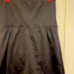 High waisted tummy control swim skirt